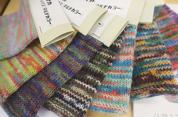 毛糸しょっぷマルカ】 / ラプックス（マルチカラー） ハマナカ